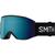 颜色: Black/ChromaPop Pro Photochromic Gold Mirror, Smith | Squad MAG Goggles