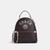 color brown/chalk, Coach | Coach Outlet Jordyn Backpack In Signature Canvas With Varsity Motif