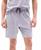 颜色: Grey Heather, Tommy Hilfiger | Men's Sueded Jersey Sleep Shorts