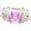 颜色: Pink, Suzy Levian | Emerald Cut Sapphire Tennis Bracelet