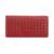 color Red, Mancini Leather Goods | Women's Basket Weave Collection RFID Secure Trifold Wallet