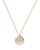 商品Kate Spade | In The Stars Pavé & Imitation Mother of Pearl Zodiac Pendant Necklace in Gold Tone, 17"-20"颜色Aquarius