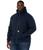 商品Carhartt | Rain Defender® Rockland Sherpa Lined Full Zip Hooded Sweatshirt颜色New Navy
