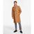 商品Tommy Hilfiger | Men's Modern-Fit Solid Double-Breasted Overcoat颜色Camel