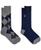 颜色: Charcoal, Ralph Lauren | Men's Argyle Slack Socks, 2-Pack