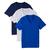 商品第2个颜色enamel blue, Nautica | Nautica Mens V-Neck T-Shirts, 3-Pack