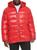 GUESS | Hooded Puffer Jacket, 颜色CRIMSON
