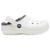 商品Crocs | Crocs Lined Clog - Boys' Grade School颜色White/Gray