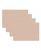 颜色: Tan, Lenox | Olivia Polyester Set of 4 Placemat, 13" x 19"