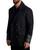 颜色: Black, Karl Lagerfeld Paris | Faux Leather Trimmed Regular Fit Double Breasted Peacoat