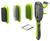 商品第2个颜色green, Pet Life | Pet Life  'Conversion' 5-in-1 Interchangeable Dematting and Deshedding Bristle Pin and Massage Grooming Pet Comb