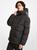 商品Michael Kors | Logo Tape Quilted Nylon Puffer Jacket颜色BLACK
