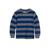 商品Epic Threads | Little Boys Long Sleeve Stripe Thermal T-shirt颜色Lapis Blue