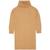 商品Tommy Hilfiger | Women's Roll-Neck Dress with Wide Neck Opening颜色Pinecone Tan
