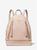 color BALLET, Michael Kors | Brooklyn Medium Logo Backpack