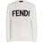 color blanc, Fendi | 毛衣