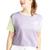 商品CHAMPION | Women's Colorblocked Cropped T-Shirt颜色Urban Lilac