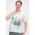 color Mint Green, RON TOMSON | Men's Modern Print Fitted Palms T-shirt