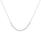 颜色: White Gold, Macy's | Diamond Curved Bar Collar Necklace (1-1/2 ct. t.w.) in 14k White or Yellow Gold, 16" + 2" extender