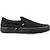 color Black/Black, Vans | Vans Classic Slip-On Shoes