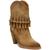 商品ZODIAC | Women's Donna Western Fringe Dress Booties颜色Almond Suede