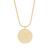 商品第10个颜色Gold - K, brook & york | 14K Gold Plated Wren Initial Pendant Necklace