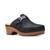 Clarks | Women's Paizlee Nora Slip-On Buckled Platform Clogs, 颜色Black Suede