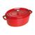商品Staub | Staub Cast Iron 7-qt Oval Cocotte颜色cherry