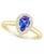 颜色: Gold, Macy's | Tanzanite (7/8 ct. t.w.) & Diamond (1/5 ct. t.w.) Pear Halo Ring in 14k Gold