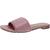 color Rose, Chinese Laundry | Chinese Laundry Womens Pattie Satin Open Toe Flat Sandals