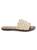 Sam Edelman | Griffin Woven Leather Flat Sandals, 颜色IVORY