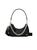color BLACK, Tory Burch | 151 Mercer Nylon Crescent Shoulder Bag