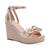 color Pale Gold, Kate Spade | Women's Tianna Wedge Sandals