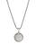 颜色: T/Silver, David Yurman | Sterling Silver Cable Collectibles Initial Charm Necklace with Diamonds, 18"