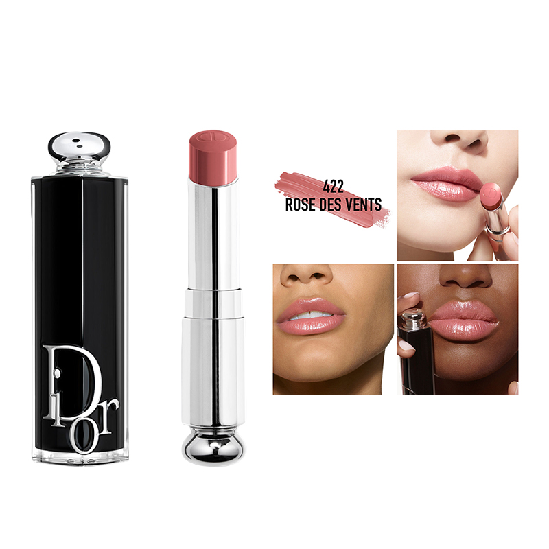 商品第3个颜色正装422, Dior | Dior迪奥魅力新黑管保湿光泽唇膏口红3.2g 正装/替换装