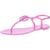 商品Sam Edelman | Circus by Sam Edelman Womens Mae Embellished Ankle Strap T-Strap Sandals颜色Pink