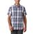 商品Columbia | Men's Rapid Rivers Short Sleeve Shirt颜色Collegiate Navy Ombre Plaid