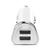 颜色: white, HyperGear | HyperGear Hi-Power Dual USB 3.4A Car Charger