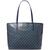 Michael Kors | Logo Carter Large Top Zip Tote Bag, 颜色Navy