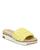 color Butter Yellow, Sam Edelman | Women's Ainslie Platform Slide Sandals