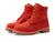 Timberland | 50th Edition Premium 6-Inch Waterproof Boot (Little Kid), 颜色Medium Red Nubuck