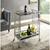 商品第1个颜色silver/black, Inspired Home | Inspired Home Wen Bar Cart