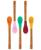 颜色: Brown Over, Avanchy | Baby Boys and Girls Bamboo Feeding Spoon Set