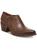 商品ZODIAC | Margot Womens Leather Snake Print Shooties颜色cognac synthetic