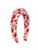 颜色: RED, Kika Vargas | Little Girl's Liberty-Print Headband