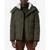 商品Marc New York by Andrew Marc | Men's Howe Quilted Puffer Jacket with Removable Hood & Fleece Trim颜色Army Green