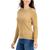 商品Charter Club | Button-Shoulder Sweater, Created for Macy's颜色Warm Camel Heather