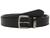 商品第1个颜色Black/Satin Nickel Finish, Carhartt | Bridle Leather Debossed Metal Keeper Belt