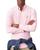 商品第2个颜色Pink, Ralph Lauren | Long Sleeve Cotton Oxford Button Down Shirt - Classic & Slim Stretch Fits