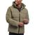 商品Michael Kors | Men's Quilted Hooded Puffer Jacket颜色Olive